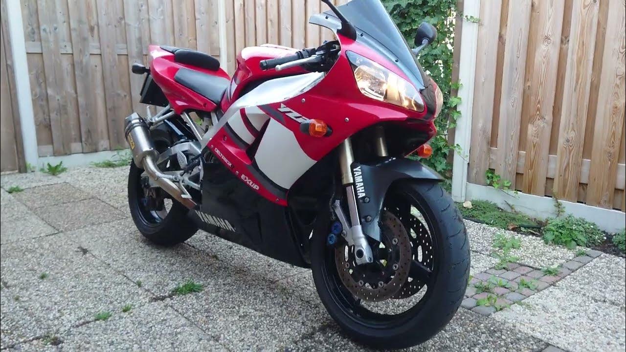 Does your Yamaha R1 sounds like this? Change air filter and spark plugs