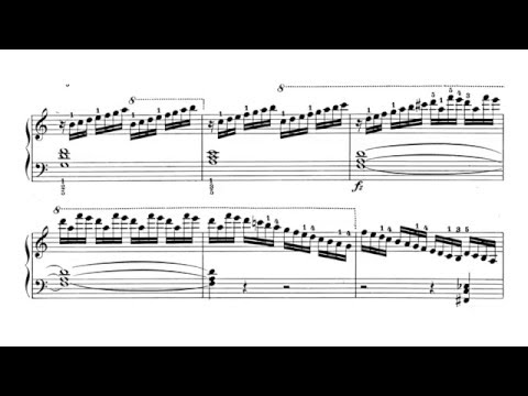 Czerny The School of Velocity Op. 299 No. 1