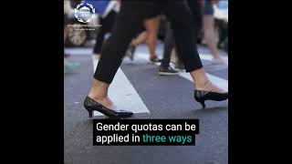 What tried and tested technique works to get more women in parliament Quotas!