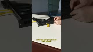 Advantages of COBTEL's new product - the channel type cable management rack Profile