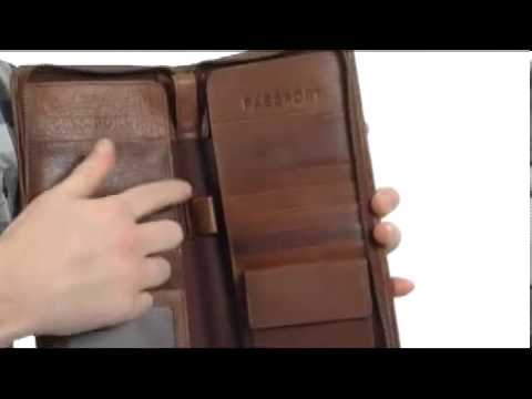 Fossil passport wallet