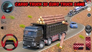 Euro Cargo Truck driving - Offroad Loader Truck Simulator - Android Gameplay screenshot 2