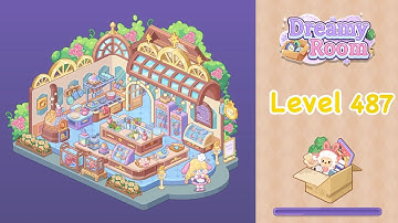 【Dreamy Room】Level 487 gameplay walkthrough #gameplay #walkthrough #asmr #gaming