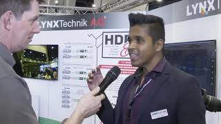 Lynx Technik Evie 4k HDR to SDR Conversion at NAB 2019