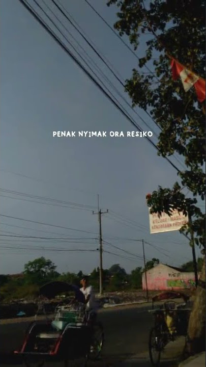 STORY WA, PENAK NYIMAK ORA RESIKO.