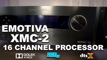 Emotiva XMC-2 Unboxing & Overview Dolby Atmos, DTS-X 16 Channel Processor