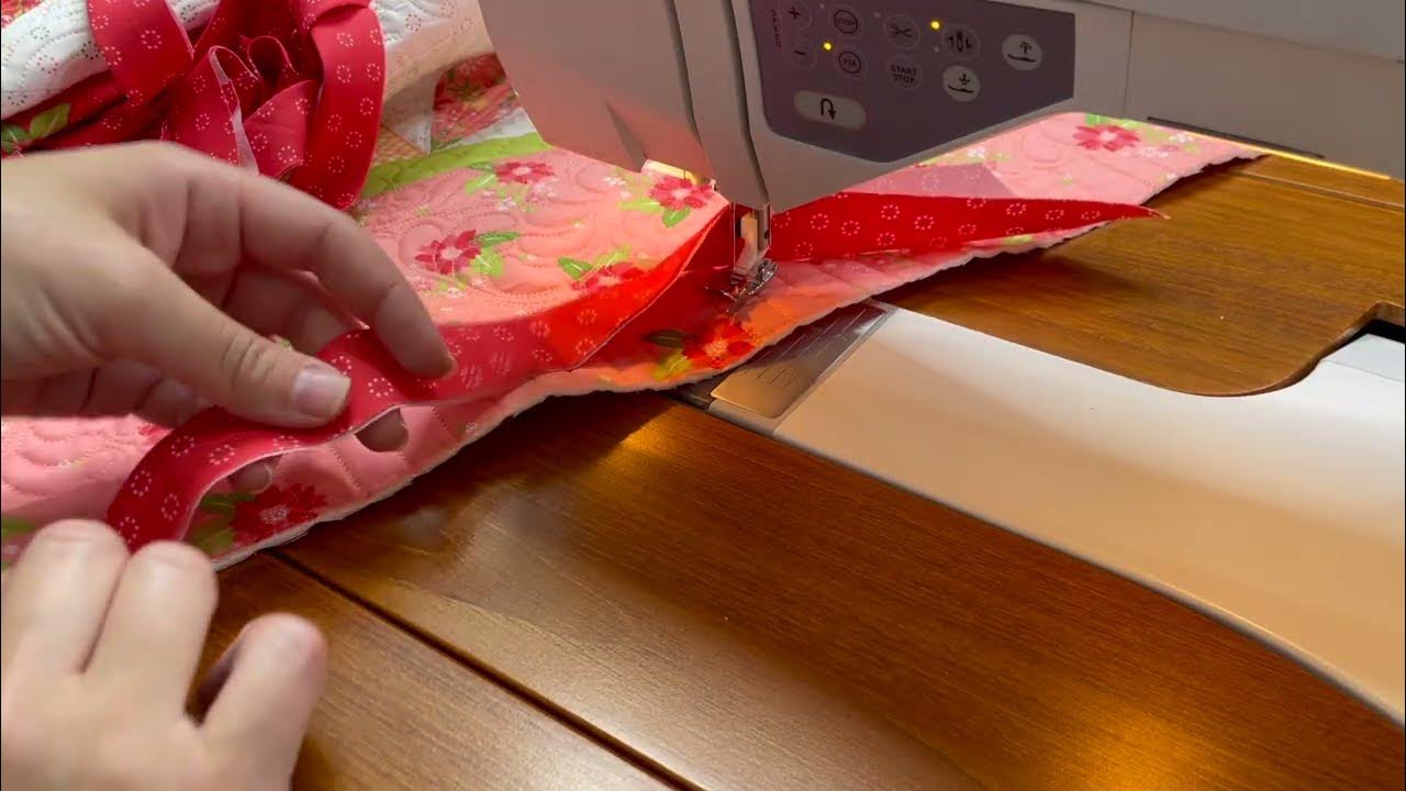how-to-machine-bind-a-quilt-youtube