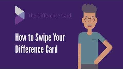 How to Swipe Your Difference Card with Danny