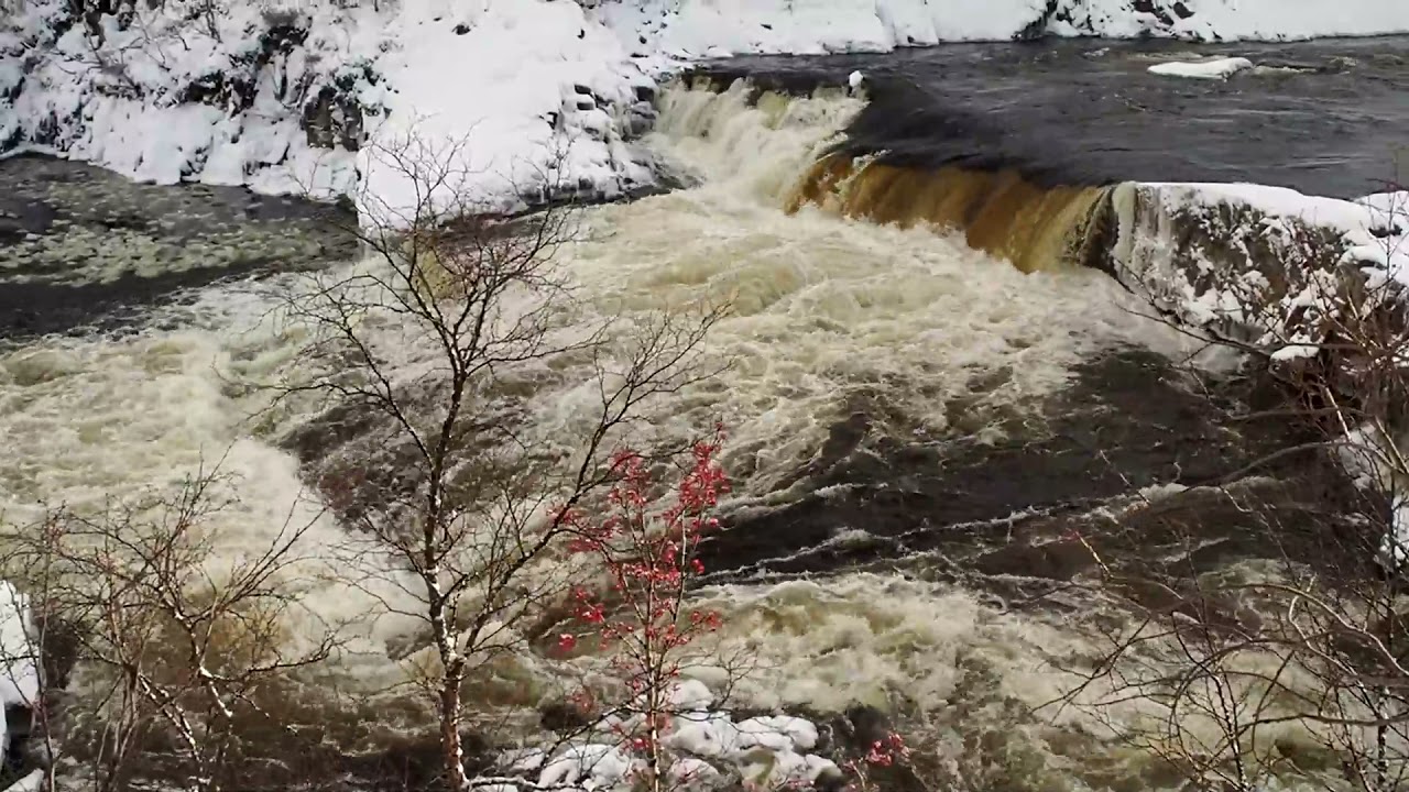 Водопады мурманской области фото