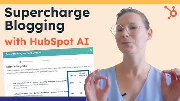 Supercharge Your Blogging Process With HubSpot AI (and ChatSpot)