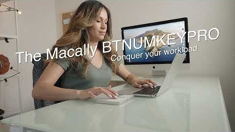 Bluetooth Number Pad - Slim, Ergonomic, and Efficient | BTNUMKEYPRO