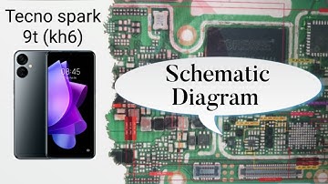 Schematic Diagram of Tecno spark 9T ( KH6 )