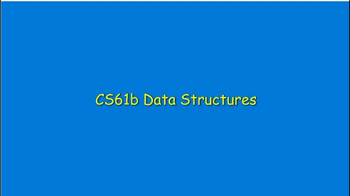 CS61B ( Data Structure and Algorithms ) free publi...