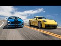 Ford Mustang Shelby GT350 vs. Porsche 911 Carrera S—2019 BDC Hot Lap Matchup