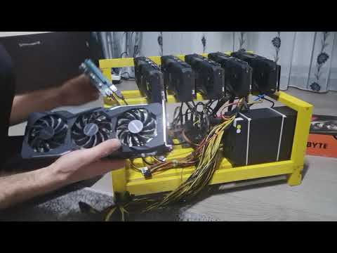 RX 5700 XT GIGABYTE Mining Rig 330 MH , part 2