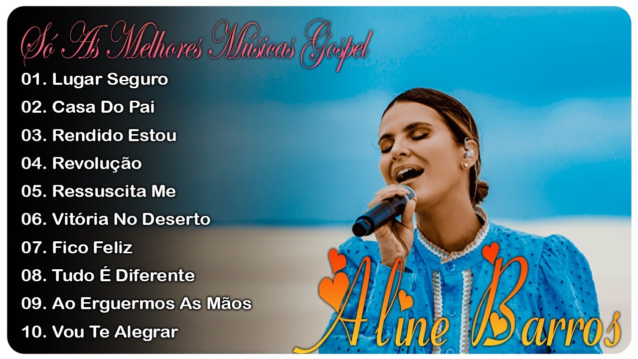 ALINE BARROS As melhores Músicas gospel 2023, Top Hinos 2023 Lugar Seguro gospel alinebarros