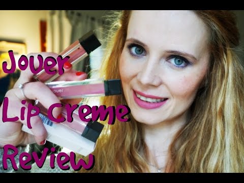 Видео: Jouer Brique Long-Wear Lip Crème Liquid Lipstick Обзор