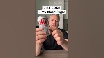 Diet Coke and my blood sugar. #glucose #bloodsugar #insulinresistant1 #dietcoke
