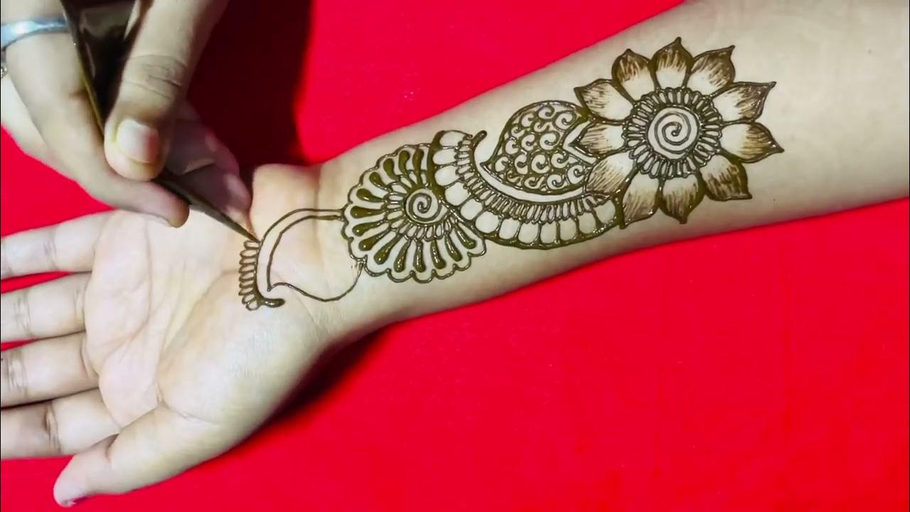 Easy & simple full hand arabic mehndi designs || mehndi designs ...