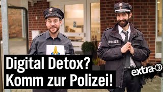 Mediensüchtig? Digitales Entschlacken bei der Polizei
