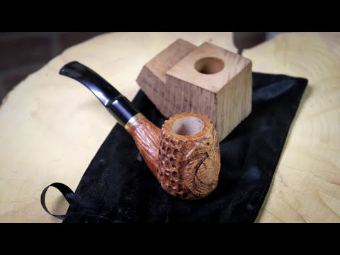 Power Carving a Briar Pipe