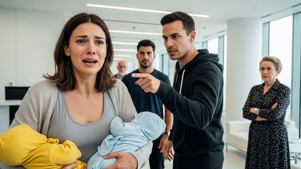 Они выгнали ее и ее новорожденных близнецов в полночь — месть миллиардера-генерального директора,...