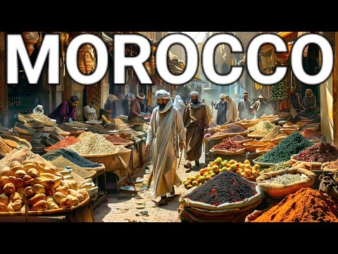 🇲🇦 MOROCCO STREET FOOD, MARRAKECH NIGHT WALKING TOUR, MAGICAL EXPLORATION OF THE SOUK AND MEDINA