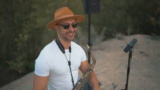 DJ & SAX SET I Afro house I Autumn Sunset Mix at Lom Velká Amerika I Czechia 2024