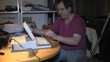 Introducing my vintage IBM 5140 PC Convertible