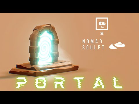 Making Portal in Nomad sculpt app