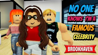 NO ONE KNOWS I’M A FAMOUS CELEBRITY!! | BROOKHAVEN MOVIE VOICED | (CoxoSparkle)