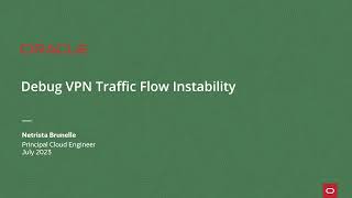 Troubleshoot VPN Traffic Flow Instability in OCI