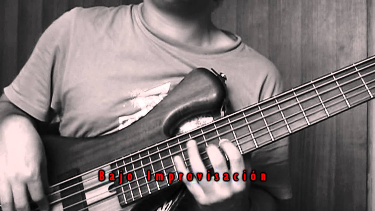 Pancho Merino Latin Bass Solo (II-V7-I) - YouTube