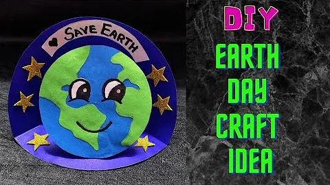 Save Earth Craft | Earth Day Craft | Environment Day | Green Day | Paper Craft @craftthebest1