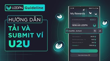 U2DPN HƯỚNG DẪN CHI TIẾT [PHẦN 2]: Tải U2U Wallet & Thêm địa chỉ ví vào U2DPN