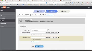 Create a simple API and publish to your webportal, WSO2 APIM Tutorial 01