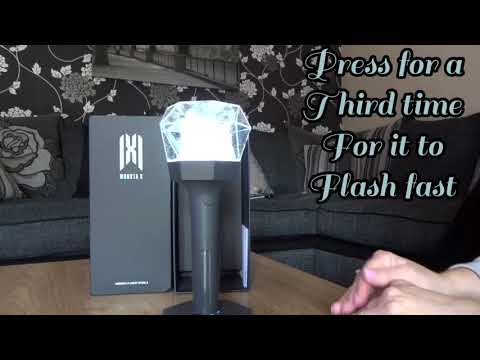 Monsta X Lightstick Version 2 Unboxing