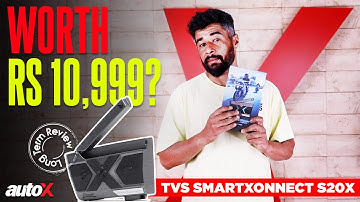 TVS SmartXonnect S20X Review | Motorcycle Helmet Bluetooth Headset For Bikers | 2023 | autoX