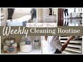 Weekly Cleaning Routine | What I Clean Every Week | Speed Cleaning Motivation