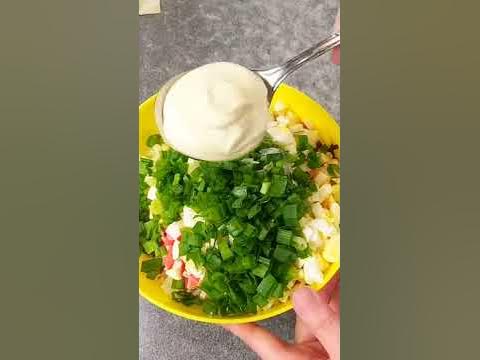 #Салат из морской капусты#Салат#Вкусный салат# - YouTube