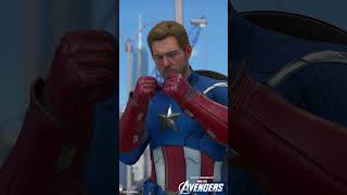 ⭐ Cap&#39;s &#39;The Avengers&#39; Outfit Gets &#39;Unhelmed&#39; Variant! | Marvel&#39;s Avengers #shorts