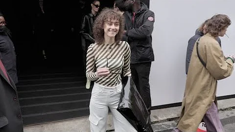 Ella Emhoff, Amira Casar and more at the Courreges...