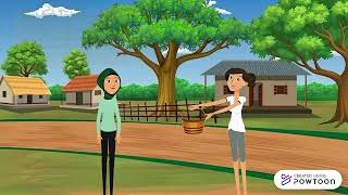 Media Pembelajaran Powtoon  Keterdanilan Menyimak Kelas Iv  Cerita Kerja Sama Yang Baik