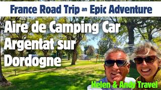 Aire De Camping Car Argentat sur Dordogne, French Road Trip #france #campingcar #vanlife