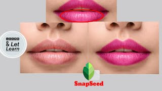 Snapseed photo Editing Curve tool|Rose color lips makeup💄 Swlwngni fwi screenshot 4