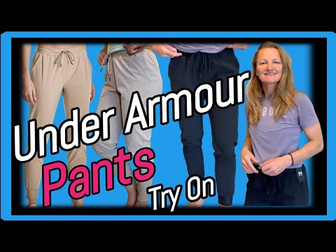 Under Armour Women's Sport Woven Pants Review With Try On 