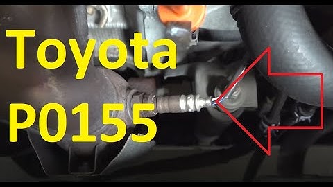 Toyota P0155 Code: Front Air/Fuel Ratio (A/F) Sensor (Bank 2, Sensor 1) Heater Circuit Malfunction