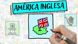AMÉRICA INGLESA - Colonização - Resumo Desenhado