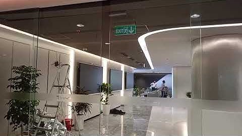 Sliding Glass Door with ZKTeco Access Control | Smart Security Solution #zkteco 