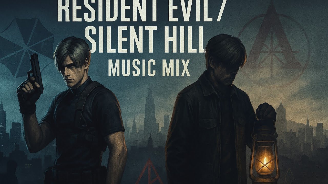 Resident Evil x Silent Hill | Music Mix – Ambient & Relaxing with Wind & Rain Sounds